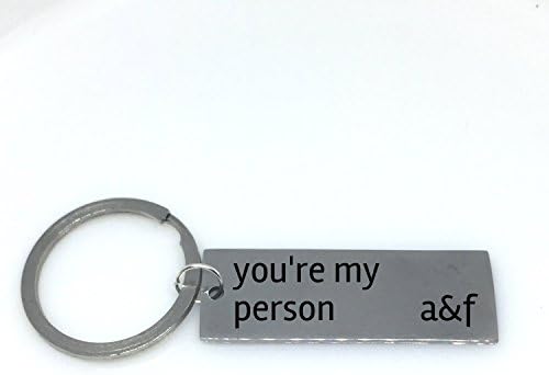You're My Person Couple Keychain