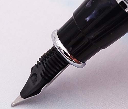 Duke 552 Resin Fountain Pen with Ink Refill Converter , Executive Writing Pen for Office Business Signature - Thumbnail 7