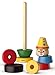 BRIO Infant & Toddler 30120 - Stacking Clown - 9 Piece Wood Stacking Toy for Kids Ages 1 and Up