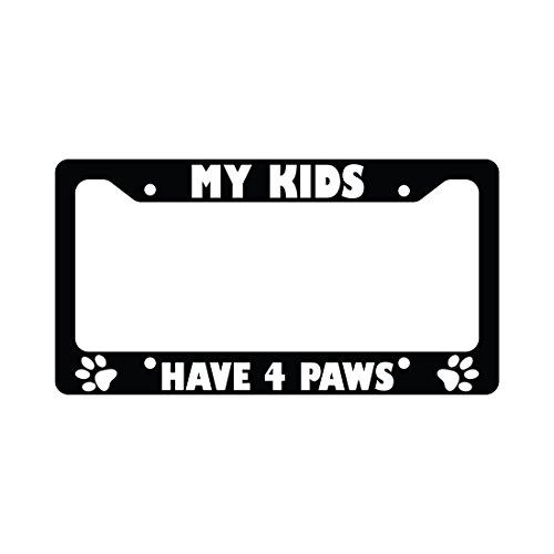 Dog License Plate Frames Kritters in the Mailbox Dog License Plate