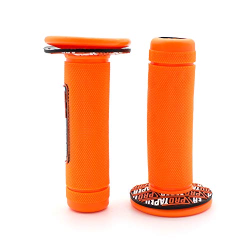 7/8" 22mm Rubber Motorcycle Hand Grip Autobike Handlebar Handle Bar Dirt Bike ATV Off-road for Honda Kawasaki Suzuki Yamaha KTM Husqvarna BETA GAS GAS Buell