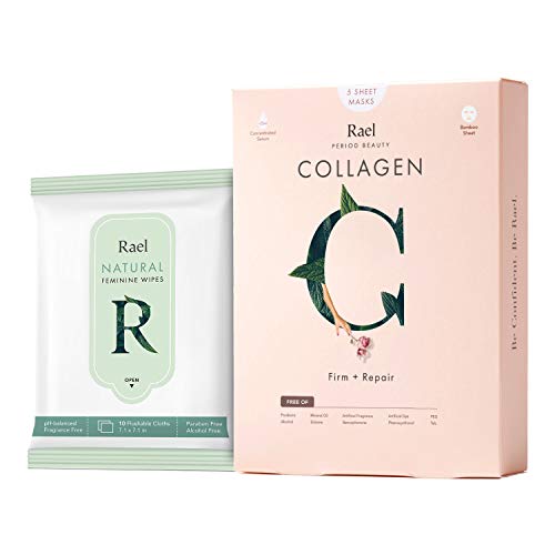 image for Rael Sheet Masks Value Packs - Real Natural Facial Masks With Collagen