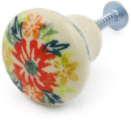 Amazon Com Polish Pottery 1 Inch Drawer Pull Knob Ring Of