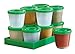 Fresh N Freeze 2 Ounce Reusable Baby Food Containers 12-Pack
