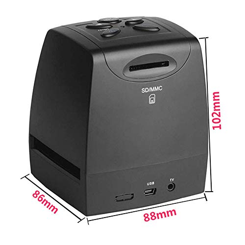 Gyswshh 32G SD Card Storage 135mm/35mm LCD Screen Slide Negative Film Scanner ConverterUS Plug - Thumbnail 7
