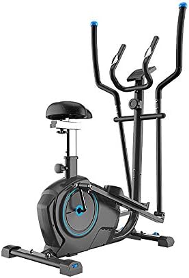 エアロバイク 2イン1エリプティカル クロストレーナーエアロバイク カーディオホームオフィスフィットネスワークアウト