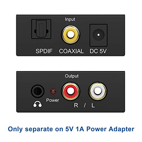2 Digital+Converter+Coaxial+Optical+Convert
