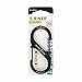 Nite Ize LSB4-11-R3 S-Biner Slide Lock Carabiner, Black, #4 primary