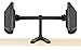 EZM Deluxe Dual Monitor Mount Stand Free Standing with Grommet Mount Option up to 28