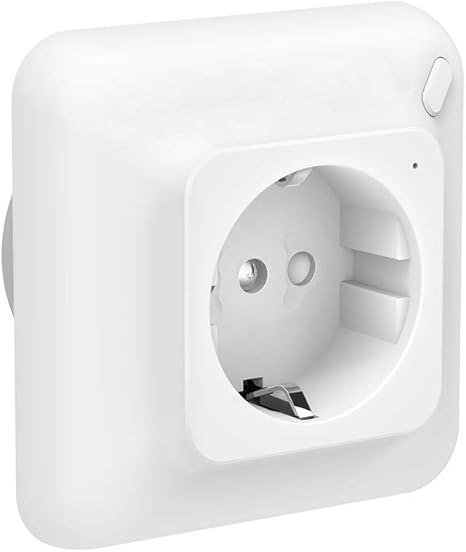 Szshining   Enchufe inteligente Mini WiFi Smart Plug controlado de forma remota con Alexa y Google Home blanco con temporizador sin concentrador compatible solo con la red de 24 GHz