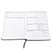 Next Level Daily Planner | High Performance Goal Organizer for Productivity Management | Undated Habit Tracker, Passion, Fitness, Financial & Gratitude Journal –Hardcover (Black, 8. 25” x 5. 5”)