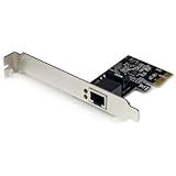 StarTech 1 Port PCI-Express Gigabit Network Server Adapter with Realtek Chip NIC Card - Dual Profile (ST1000SPEX2)