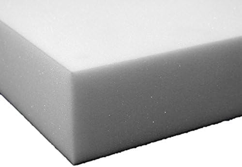 PlaceOfAll Upholstery Seat Cushion Replacement Extra Thick Firm Foam (Foam Padding, Arts &amp; Craft), 1.5" X 14" X 22" 2 Pack