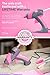Chandler Tool Mini Hot Glue Gun And Sticks Set for Crafts and DIY Pistola De Silicona Caliente Inalambrica Complete Hot Glue Gun Kit With Glue Sticks (Pink)