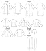 McCall's Patterns M6659 Misses' Robe/Belt/Tops/Shorts and Pants Sewing Template, Size B5 (8-10-12-14-16)