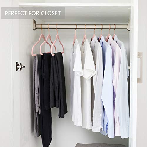 Premium Velvet Hangers (Pack of 50) Heavyduty Non Slip Velvet Suit