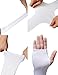 Cosynook UV Protection Cooler Arm Sleeves for Bike Cycling Golf hand Cover (CMMM03-BLACK)