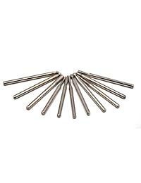 Oudtinx   Brocas de diamante con piedra preciosa de metal para herramientas giratorias Dremel Craftsman de 1 8" con punta de caja