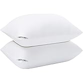 Sycoodeal Hotel Collection Bed Pillows for Sleeping 2 Pack,Standard Size Cooling Pillows,Hotel Quality with Premium Soft Down Alternative Fill for Side Stomach Back Sleepers