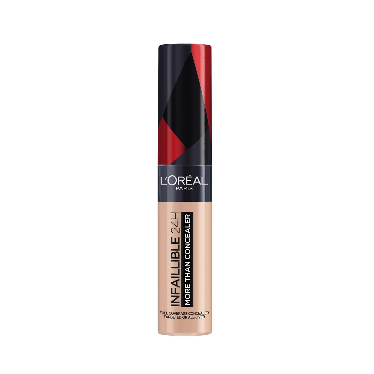 L'Oréal Paris Concealer, Full Coverage Makeup for Face, Infallible More Than Concealer, Natural Matte Finish, Up to 24 Hour Wear, for Dark Circles, Blemishes, Uneven Skin Tone, Shade 322 Ivory