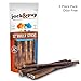 Jack & Pup 12-inch Premium Grade Odor Free Bully Sticks Dog Treats (10 Pack) 12