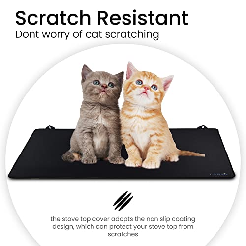 Larsic Stove Cover Protects Electric Stove Washer Dryer Top. Anti