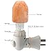 Natural Himalayan Salt Night Light, SCOPOW Nursery Lamp Mini Decorative Night Lighting with Air Purifier ( 15W, E12, 10.58 Ounce, UL Wall Plug ) ( Natural Form )