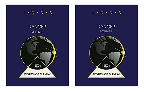 Click Here to See More Images 1999 Ford Ranger Shop Service Repair Manual Book Engine Drivetrain Wiring OEM