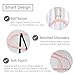MIZGI Premium Velvet Hangers Pack 50 Pcs Heavyduty - Non Slip Slimline - Velvet Suit Hangers Blush Pink/Rose - Gold Hooks,Space Saving Clothes Hangers