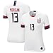 2019 Morgan #13 Home Soccer Jersey 4 Star Women's World Cup Jersey XL White