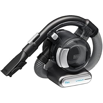BLACK+DECKER 20V MAX Flex Handheld Vacuum with Pet Hair Brush, Cordless, Grey (BDH2020FL)