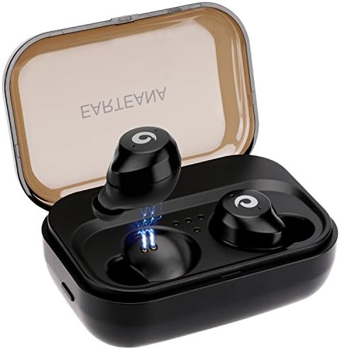 Wireless Earbuds,Touch Control Dual Wireless Earbuds &amp; IPX7 Waterproof with Charging Box Sweatproof Bluetooth Earphones for iPhone iPad, Smartphones,Laptop,3 Hours Working Time(black)