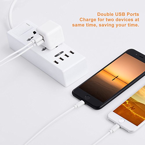 image for Cell-Tronics USB Wall Charger, Dual USB Charger, Celltronics 2Pack 5V/