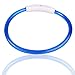LED Dog Necklace Collar,USB Rechargeable Safety Waterproof Light up Adjustable Flashing Pet Neck Loop by fashion&cool