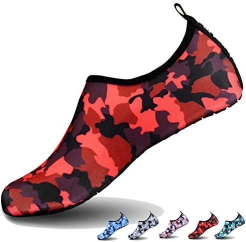 LANSEYAOJI Women's Barefoot Quick-Dry Water Shoes Men's Kid's Aqua Swimming Socks Unisex for Beach Surf Snorkel Diving Yoga