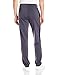 PUMA Men's Contrast Pant, Ebony/Puma Black, Large