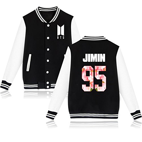 Kpop bts new logo jacket bangtan boys unisex baseball j…