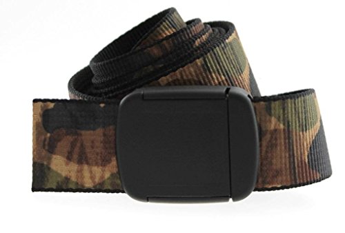 Camo Hiker Web Belt Made in USA By Thomas Bates