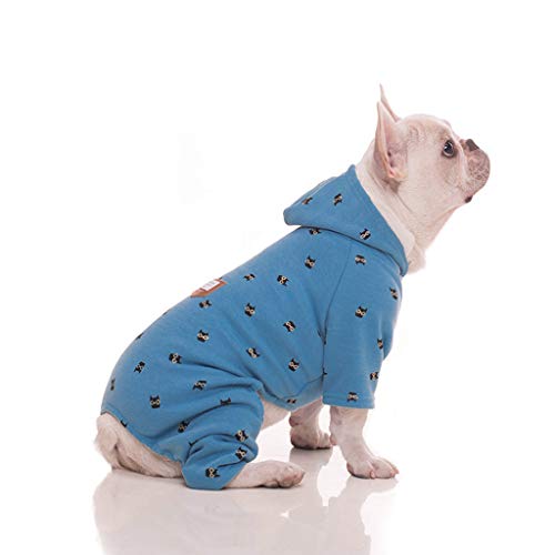 Aviat Pet Clothes Shirt,Dog Puppy Cat Autumn Winter Plush Christmas Pajamas Jacket Coat,Thickened&Soft&Stylish Costume Apparel Supply for All Female or Male Dogs Pig Outdoor Indoor