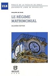Le  régime matrimonial