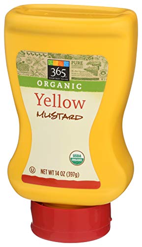 365 EVERYDAY VALUE, ORGANIC YELLOW MUSTARD, 14 OZ