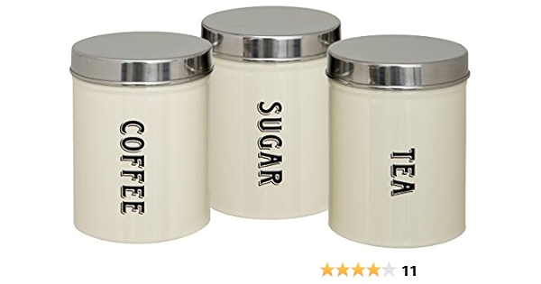 amazon tea sugar coffee canisters