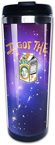 QiBePlo Chance The Rapper Vacuum Stainless Steel Thermos Coffee Mug Starbucks Mug Thermal Mug Travel Tumbler
