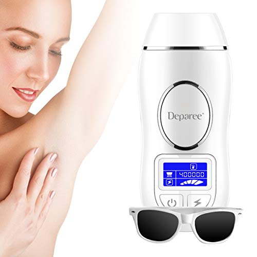Deparee Facial & Body Permanent Hair Removal for Women - IPL Laser Hair Remover for Women Legs, Underarms, Bikini Area and Facial Hair