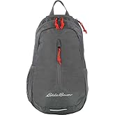 Eddie Bauer Stowaway Packable Sling Bag | Foldable | Travel | Outdoor | Lightweight | Compact | Everyday Carry | Ripstop Nylon | 10L - Dark Smoke