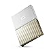 WD 4TB White-Gold My Passport Ultra Portable External Hard Drive - USB 3.0 - WDBFKT0040BGD-WESN (Old Generation)
