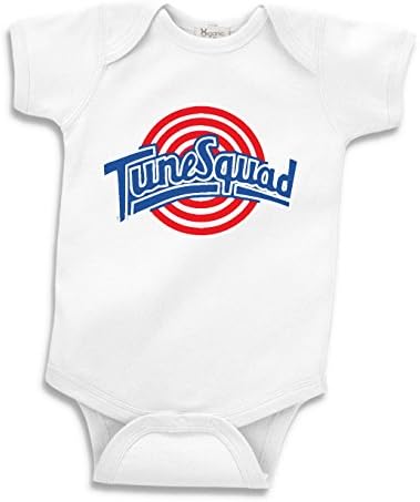 Silo Shirts White Spacejam Tunesquad "Taz" Front &amp; Back Baby 1 piece 6 Months