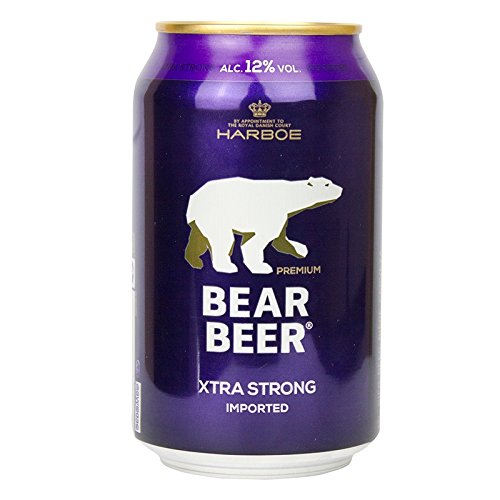 Bear beer Extra strong in can 330ml (5701598035720)