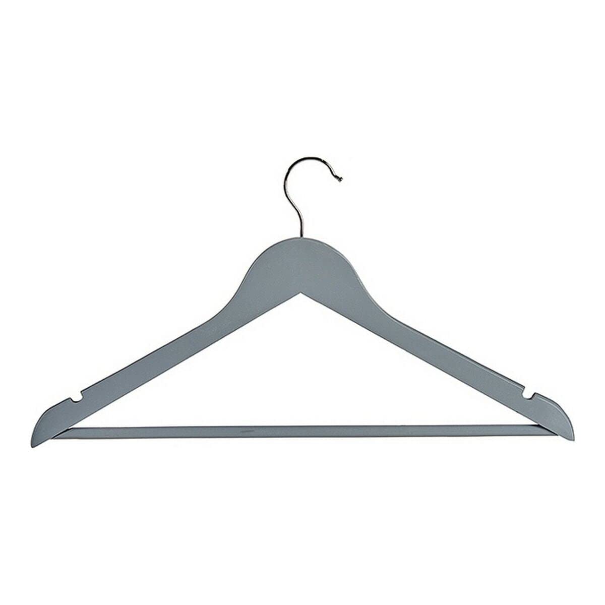 Grey Wooden Hangers (3 Pieces)