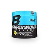 Beast Sports Nutrition Super Sauna: Non-Stim/Caffeine Free Thermogenic Drink for Fast Weight Loss, Metabolism Booster, Sweat Enhancer, Fat Burner with Grains of Paradise, Lemon Dropkick, 30 Scoops